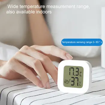 Vzdržljiv, Močan Oprijem Akvarij Elektronski Temperatura Vode Meter LED Zaslon za Enostavno upravljanje Rib Termometer Domačo Uporabo