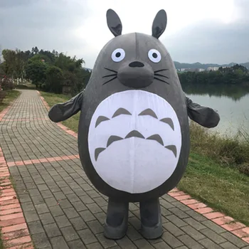 Cosplay Moj Sosed Totoro Risani lik kostum Maskota Kostum Oglaševanje Kostum Fancy Stranka Obleko Živali pustni Rekviziti