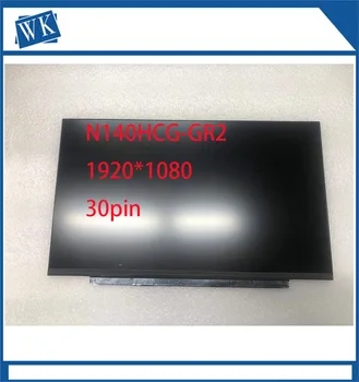 14.0 inç FHD 1920X1080 72% NTSC EDP 30pins N140HCG-GR2 parlak LED ekran LCD IPS ekran